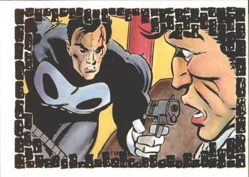 1988 Comic Images The Punisher: The Whole Tough Tale #36 Drive On Front