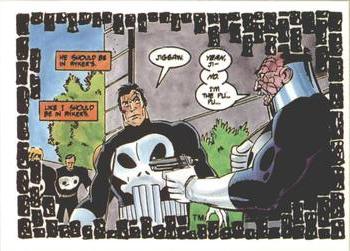 1988 Comic Images The Punisher: The Whole Tough Tale #37 Jigsaw or Punisher Front
