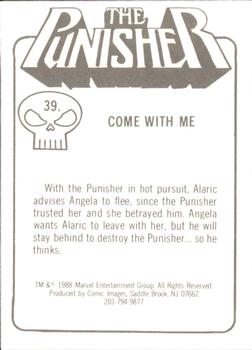 1988 Comic Images The Punisher: The Whole Tough Tale #39 Come with Me Back