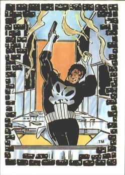 1988 Comic Images The Punisher: The Whole Tough Tale #40 Down the Hatch Front