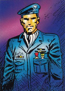 1992 Comic Images Punisher Guts and Gunpowder (Punisher War Journal) #7 Soldier Front