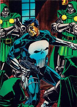 1992 Comic Images Punisher Guts and Gunpowder (Punisher War Journal) #62 Doctor Doom Front