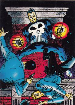 1992 Comic Images Punisher Guts and Gunpowder (Punisher War Journal) #69 Reality Front