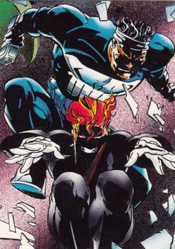1992 Comic Images Punisher Guts and Gunpowder (Punisher War Journal) #88 Black Widow Front