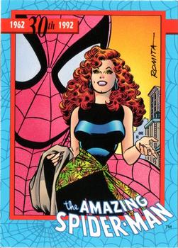 1992 Impel The Amazing Spider-Man 30th Anniversary 1962-92 #SM-2 Mary Jane Front