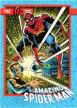 1992 Impel The Amazing Spider-Man 30th Anniversary 1962-92 #SM-4 Origin Front