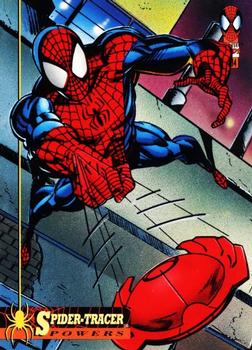 1994 Fleer The Amazing Spider-Man #4 Spider-Tracer Front