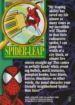 1994 Fleer The Amazing Spider-Man #8 Spider-Leap Back