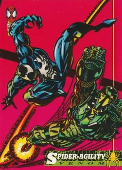 1994 Fleer The Amazing Spider-Man #12 Spider-Agility Front