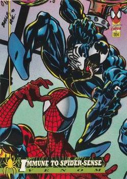 1994 Fleer The Amazing Spider-Man #17 Immune to Spider-Sense Front