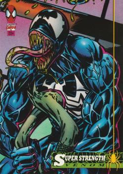1994 Fleer The Amazing Spider-Man #18 Super Strength Front