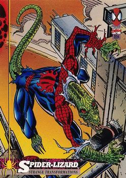 1994 Fleer The Amazing Spider-Man #21 Spider-Lizard Front