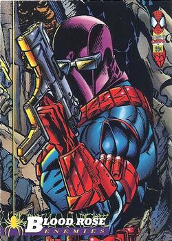 1994 Fleer The Amazing Spider-Man #44 Blood Rose Front