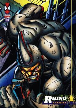 1994 Fleer The Amazing Spider-Man #54 Rhino Front