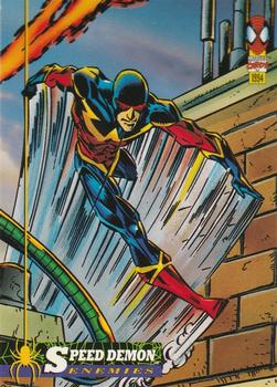 1994 Fleer The Amazing Spider-Man #60 Speed Demon Front