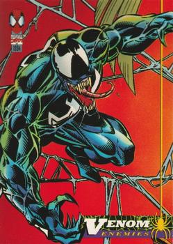 1994 Fleer The Amazing Spider-Man #67 Venom Front