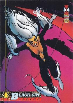 1994 Fleer The Amazing Spider-Man #73 Black Cat Front