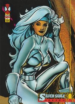 1994 Fleer The Amazing Spider-Man #79 Silver Sable Front