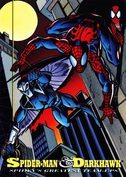 1994 Fleer The Amazing Spider-Man #96 Spider-Man / Darkhawk Front