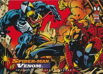 1994 Fleer The Amazing Spider-Man #97 Spider-Man vs. Venom Front