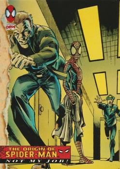1994 Fleer The Amazing Spider-Man #130 Not My Job! Front