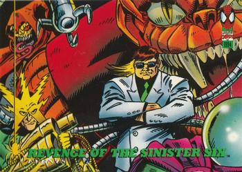 1994 Fleer The Amazing Spider-Man #136 Revenge of the Sinister Six Front