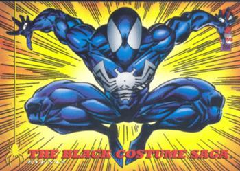 1994 Fleer The Amazing Spider-Man #146 The Black Costume Saga Front