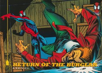 1994 Fleer The Amazing Spider-Man #147 Return of the Burglar Front