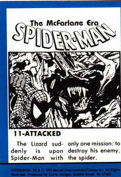 1992 Comic Images Spider-Man: The McFarlane Era #11 Attacked Back