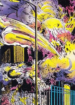 1992 Comic Images Spider-Man: The McFarlane Era #25 Explosion Front
