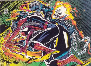 1992 Comic Images Spider-Man: The McFarlane Era #38 Team Up Front