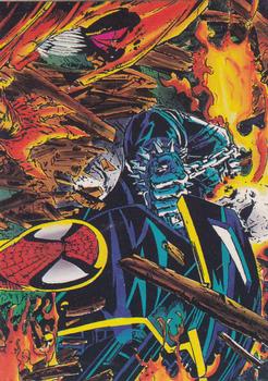 1992 Comic Images Spider-Man: The McFarlane Era #39 Busting In Front