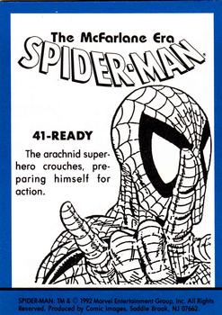 1992 Comic Images Spider-Man: The McFarlane Era #41 Ready Back