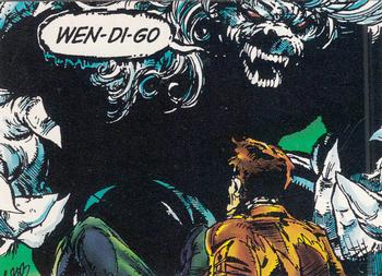 1992 Comic Images Spider-Man: The McFarlane Era #58 Wendigo Front