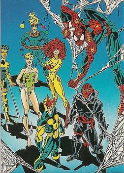 1992 Comic Images Spider-Man II: 30th Anniversary 1962-1992 #86 New Warriors Front