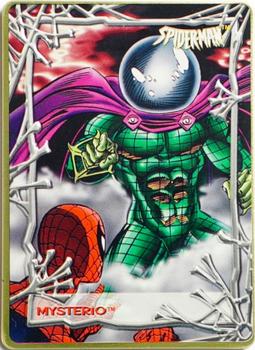 1996 Metallic Impressions Spider-Man #12 Mysterio Front