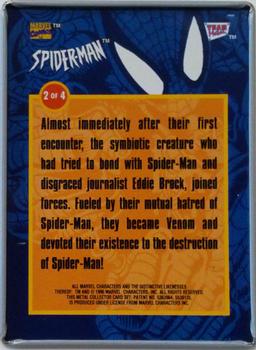 1996 Team Metal Spider-Man #2 Venom Back