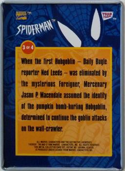1996 Team Metal Spider-Man #3 Hobgoblin Back