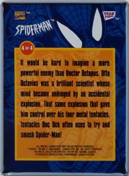 1996 Team Metal Spider-Man #4 Dr. Octopus Back