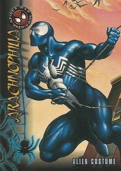 1996 SkyBox Premium Spider-Man #2 Alien Costume Front