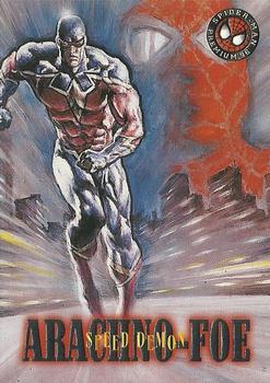 1996 SkyBox Premium Spider-Man #30 Speed Demon Front