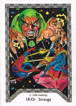 1990 Comic Images Spider-Man Team-Up #18 Dr. Strange Front