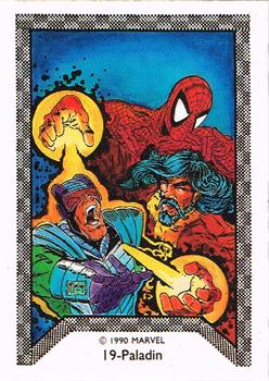 1990 Comic Images Spider-Man Team-Up #19 Paladin Front