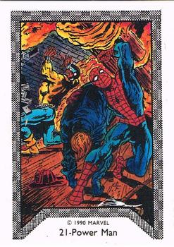 1990 Comic Images Spider-Man Team-Up #21 Power Man Front
