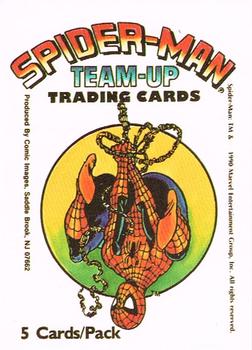 1990 Comic Images Spider-Man Team-Up #NNO Spider-Man Team-Up Trading Cards [Cover Card] Front