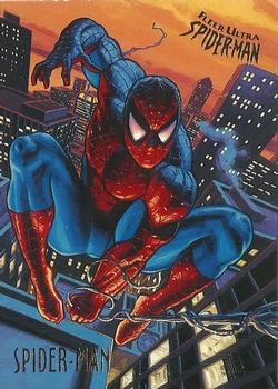 1995 Fleer Ultra Spider-Man #1 Spider-Man Front