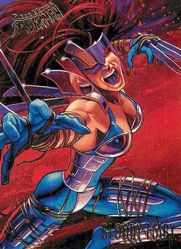 1995 Fleer Ultra Spider-Man #7 Bloody Mary Front