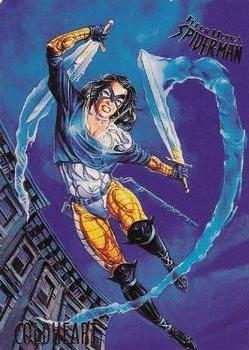 1995 Fleer Ultra Spider-Man #17 Coldheart Front