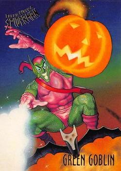 1995 Fleer Ultra Spider-Man #23 Green Goblin Front