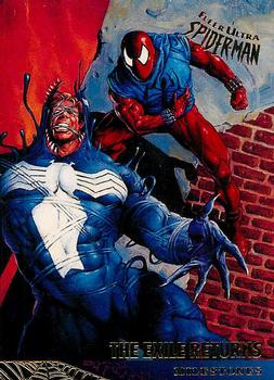 1995 Fleer Ultra Spider-Man #94 The Exile Returns Front